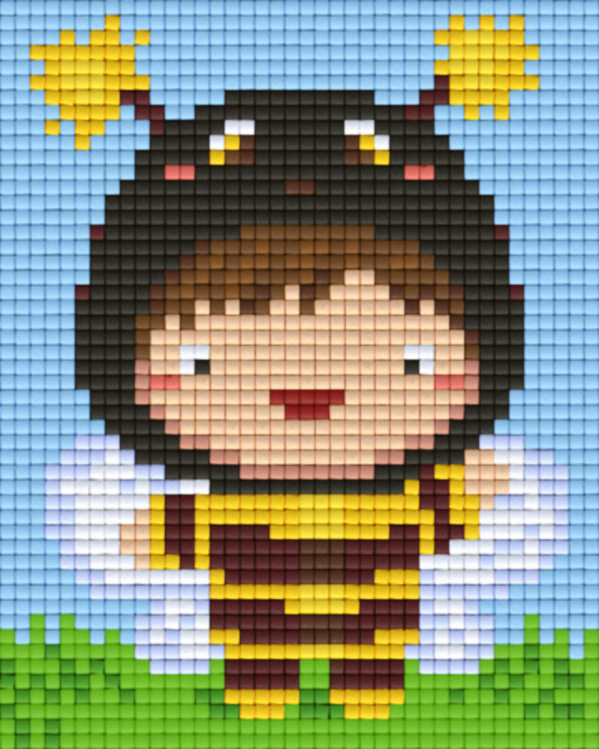 Young Bee One [1] Baseplate PixelHobby Mini-mosaic Art Kits image 0